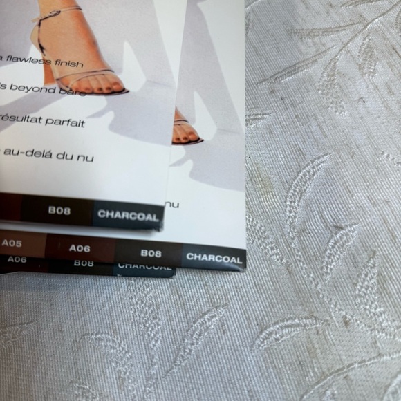 Donna Karan Hosiery The Nudes Control Top Medium Charcoal A19.5 total, not a set - Picture 6 of 7